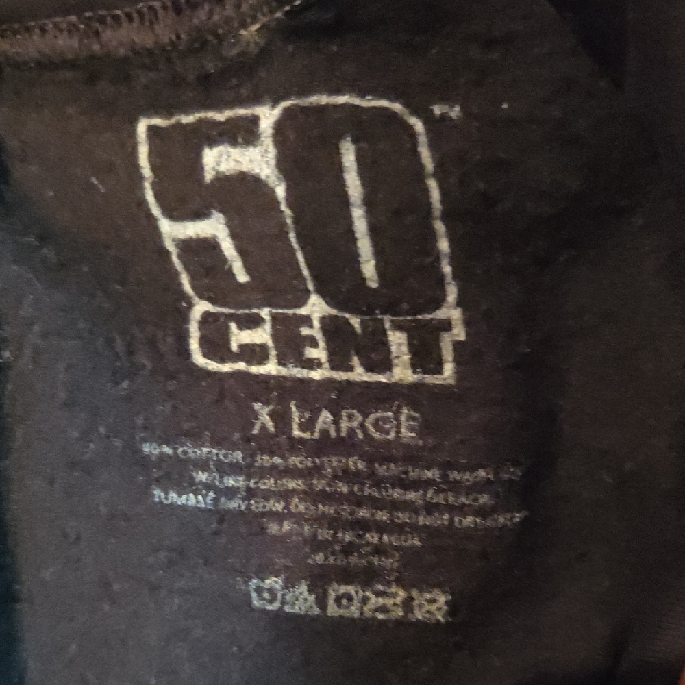 50 Cent Black Graphic Hoodie - Picture 6 of 6